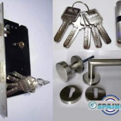 Chapa de embutir Kit Principal Barra 2 Golpes Manija Valentina