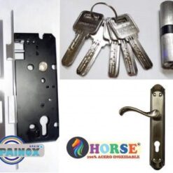 Chapa de embutir Kit Principal Barra 2 Golpes Manija Galassi