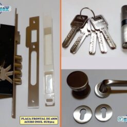 chapa de embutir Kit 2 Golpes SUS304 + Cil Mega + Manija Greicy MX