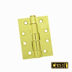 Bisagras Bronce Pulido Cantol de 4 x 3 pulgadas