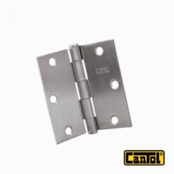 Caja 12 unid de Bisagras Aluminizadas Cantol de 3 x 3 pulgadas