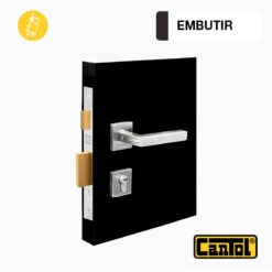 Manija Cuadrada Acero Inoxidable Ginebra 45 Llave Plana