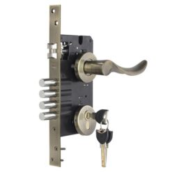 CHAPA de Embutir Multipunto 3G Onda Bronce Antiguo Izquierdo