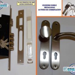 Chapa de embutir Kit 2 Golpes SUS304 + Cil Mega + Manija Olga