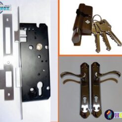 Chapa de embutir Kit Interior Barra 2 Golpes Manija Galassi