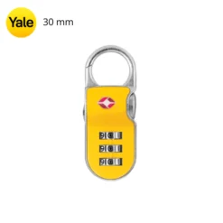 Candado TSA YTP2 Amarillo - 30mm