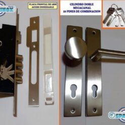 chapa de embutir Kit 2 Golpes SUS304 + Cil Mega + Manija Carla