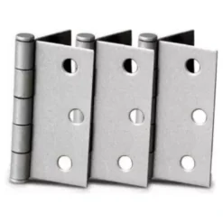 BISAGRA ALUMNNIZADA  DE 3" CAJA  DE 12 UNIDADES